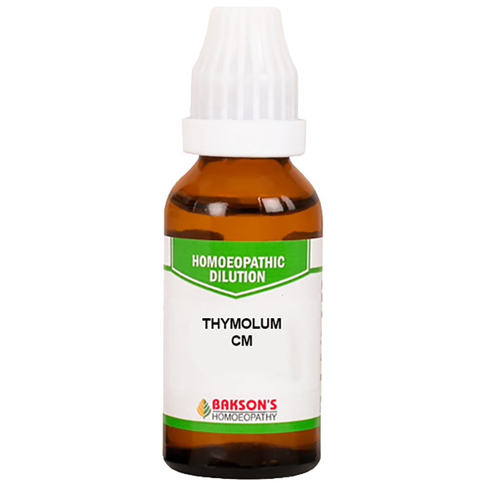 Bakson's Homeopathy Thymolum Dilution CM Bakson's Homeopathy Thymolum Dilution CM