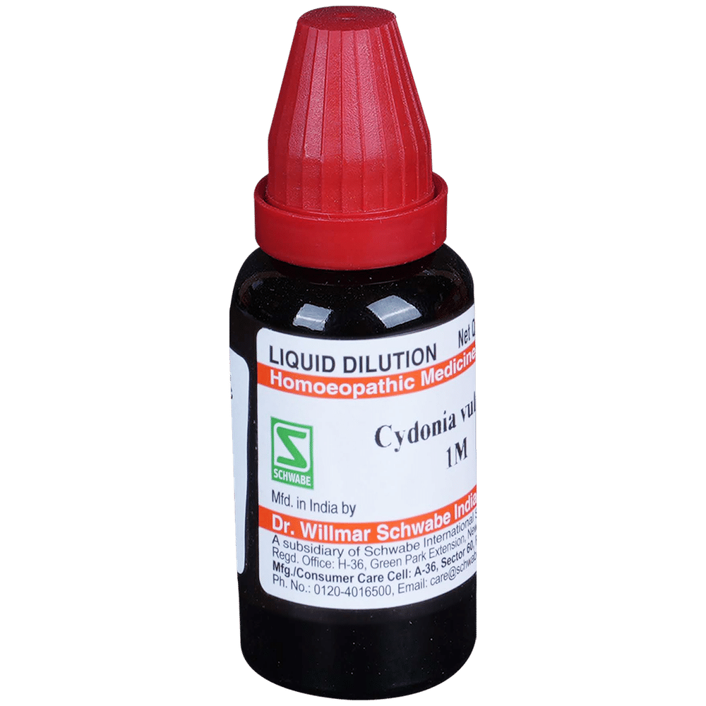 Dr Willmar Schwabe India Cydonia Vulgaris Dilution 1M Dr Willmar Schwabe India Cydonia Vulgaris Dilution 1M