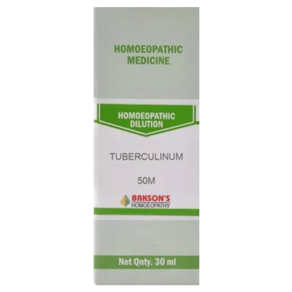 Bakson's Homeopathy Tuberculinum Dilution 50M Bakson's Homeopathy Tuberculinum Dilution 50M