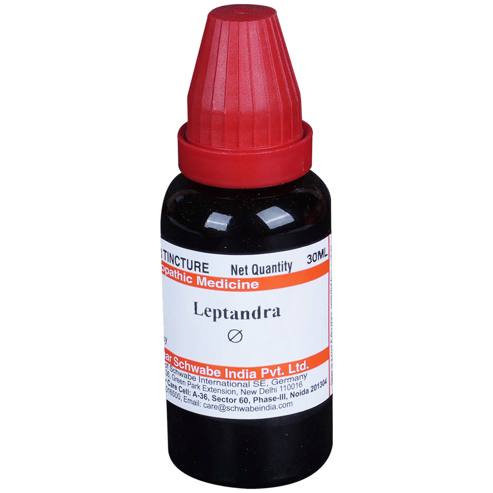 Dr Willmar Schwabe India Leptandra Mother Tincture Q Dr Willmar Schwabe India Leptandra Mother Tincture Q