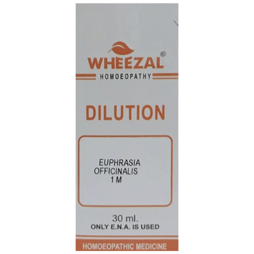 Wheezal Euphrasia Officinalis Dilution 1M Wheezal Euphrasia Officinalis Dilution 1M