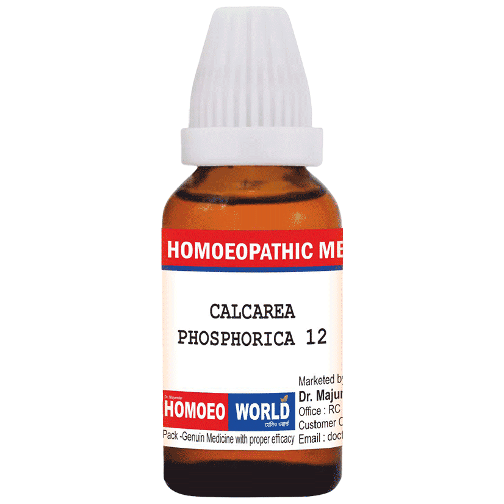 Dr. Majumder Homeo World Calcarea Phosphorica Dilution(30ml Each) 12 CH Dr. Majumder Homeo World Calcarea Phosphorica Dilution(30ml Each) 12 CH