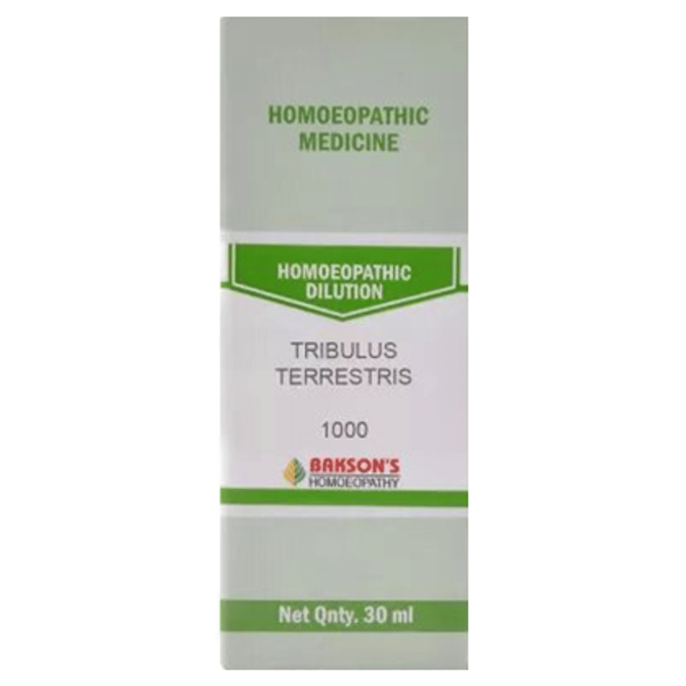 Bakson's Homeopathy Tribulus Terrestris Dilution 1000 CH Bakson's Homeopathy Tribulus Terrestris Dilution 1000 CH