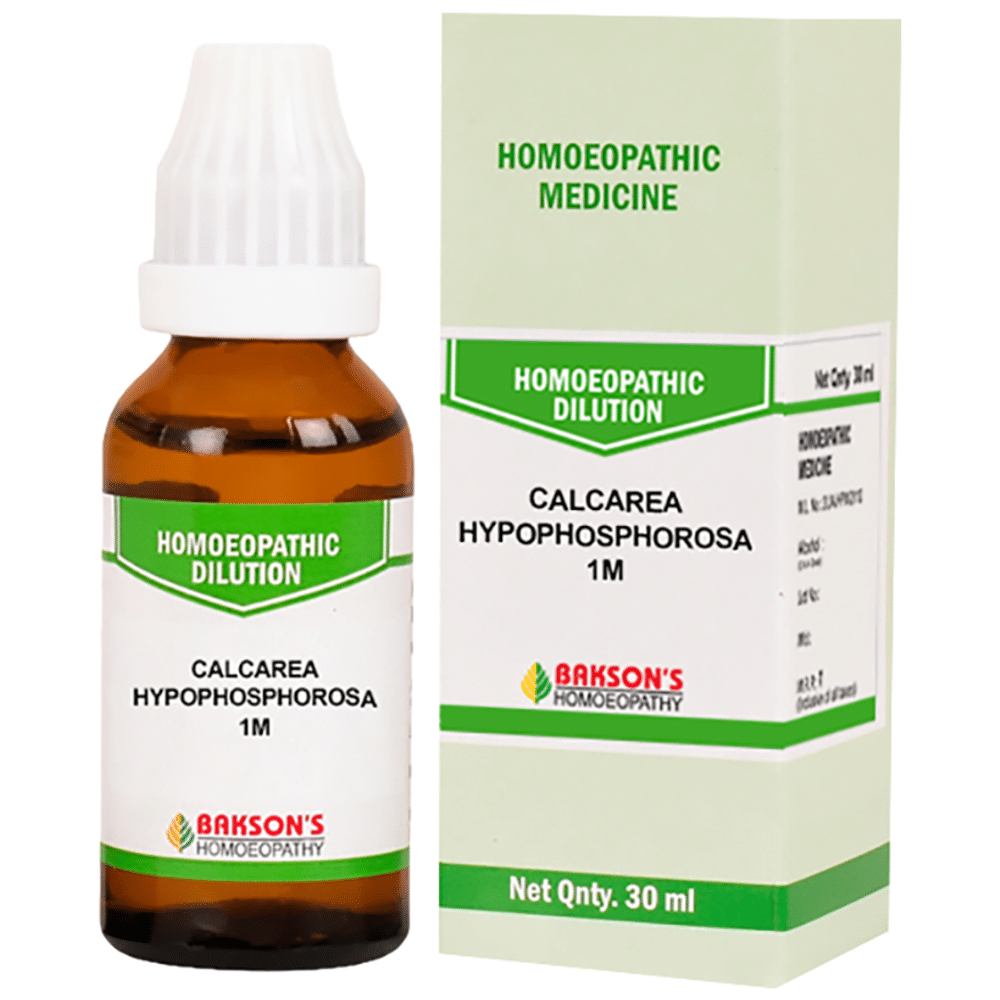 Bakson's Homeopathy Calcarea Hypophosphorosa Dilution 1M Bakson's Homeopathy Calcarea Hypophosphorosa Dilution 1M