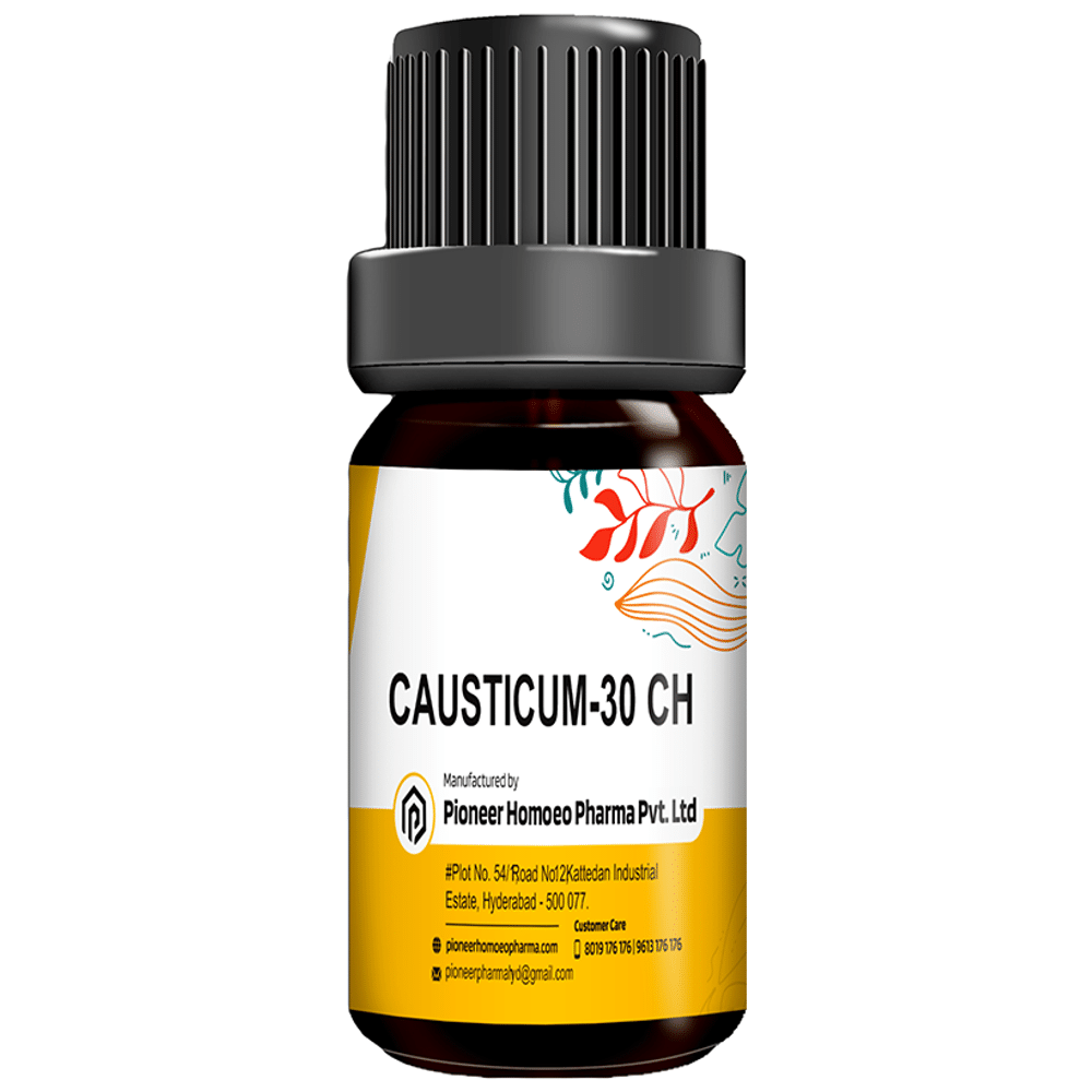 Pioneer Pharma Causticum Globules Pellets Multidose Pills 30 CH Pioneer Pharma Causticum Globules Pellets Multidose Pills 30 CH