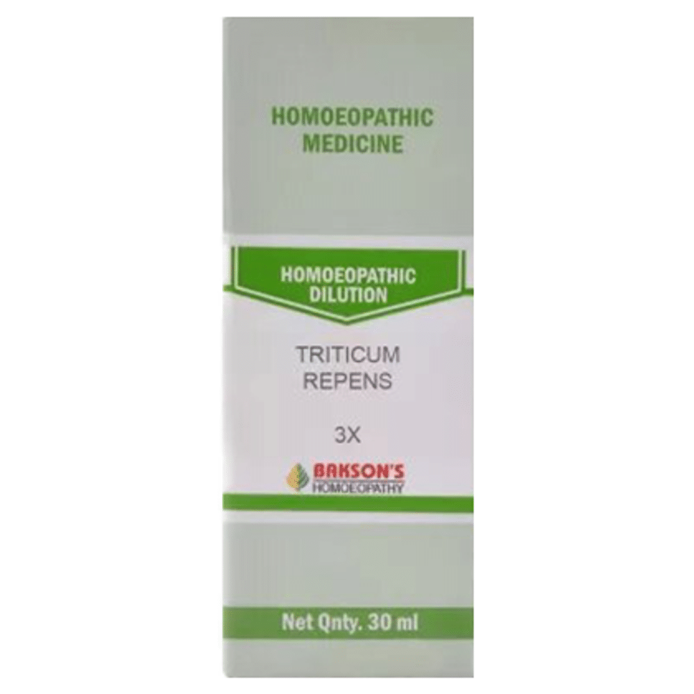 Bakson's Homeopathy Triticum Repens Dilution 3X Bakson's Homeopathy Triticum Repens Dilution 3X