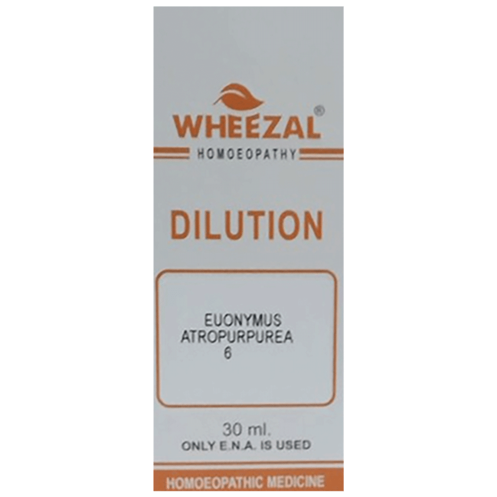 Wheezal Euonymus Atropurpurea Dilution 6 Wheezal Euonymus Atropurpurea Dilution 6