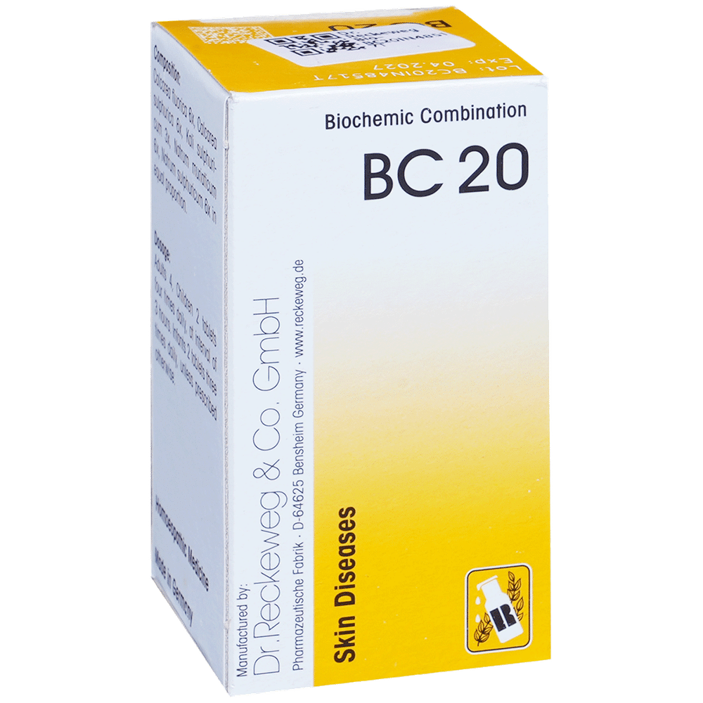 Dr. Reckeweg Bio-Combination 20 (BC 20) Tablet Dr. Reckeweg Bio-Combination 20 (BC 20) Tablet
