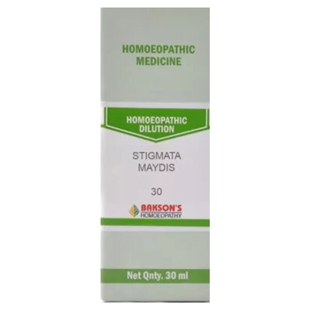 Bakson's Homeopathy Stigmata Maydis Dilution 30 Bakson's Homeopathy Stigmata Maydis Dilution 30
