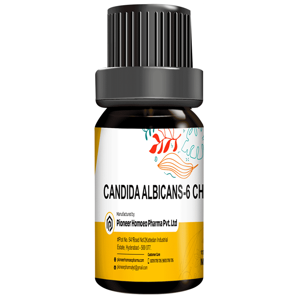 Pioneer Pharma Candida Albicans Globules Pellets Multidose Pills 6 CH Pioneer Pharma Candida Albicans Globules Pellets Multidose Pills 6 CH