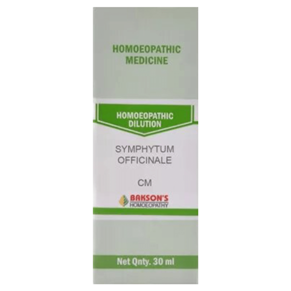 Bakson's Homeopathy Symphytum Officinale Dilution CM Bakson's Homeopathy Symphytum Officinale Dilution CM