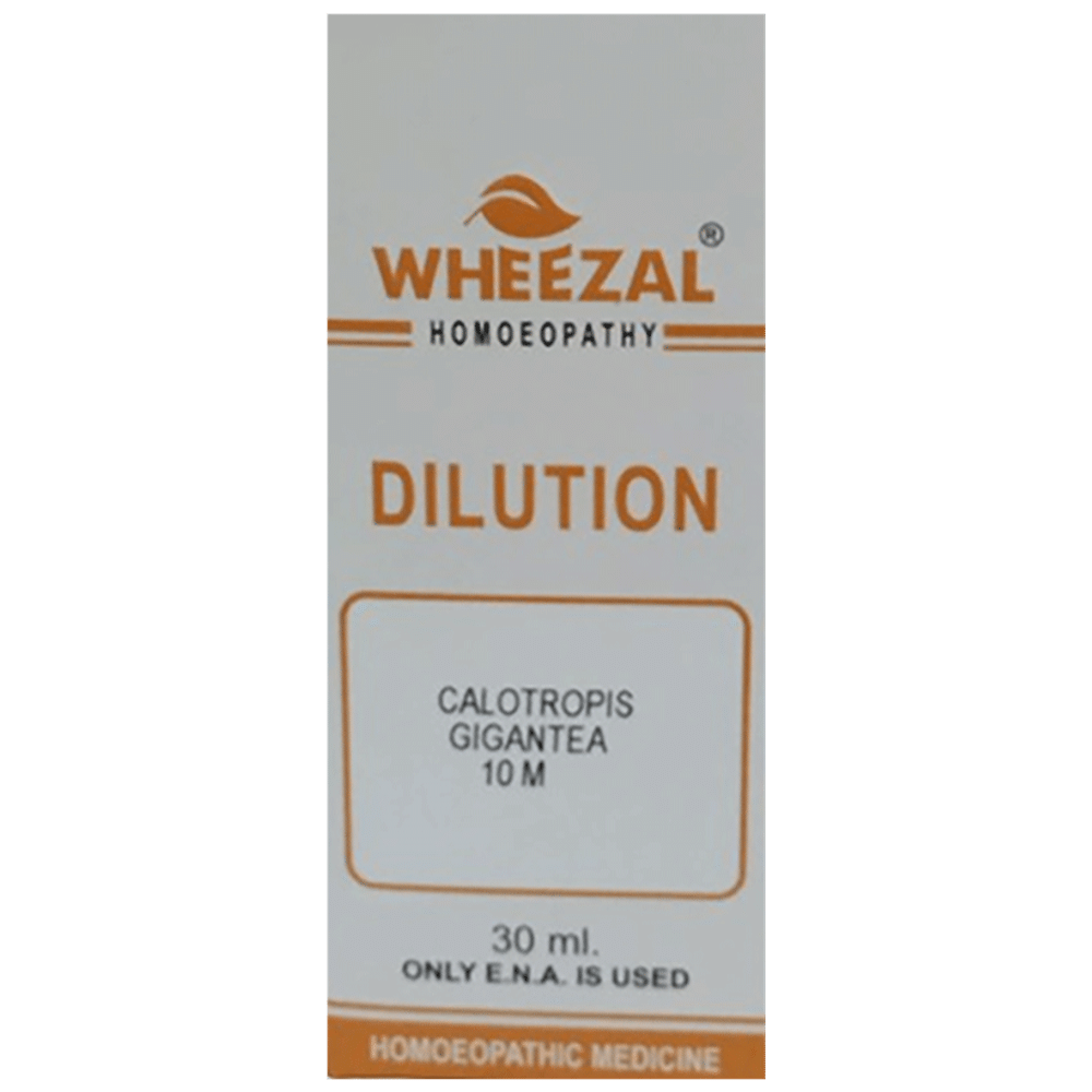 Wheezal Calotropis Gigantea Dilution 10M Wheezal Calotropis Gigantea Dilution 10M