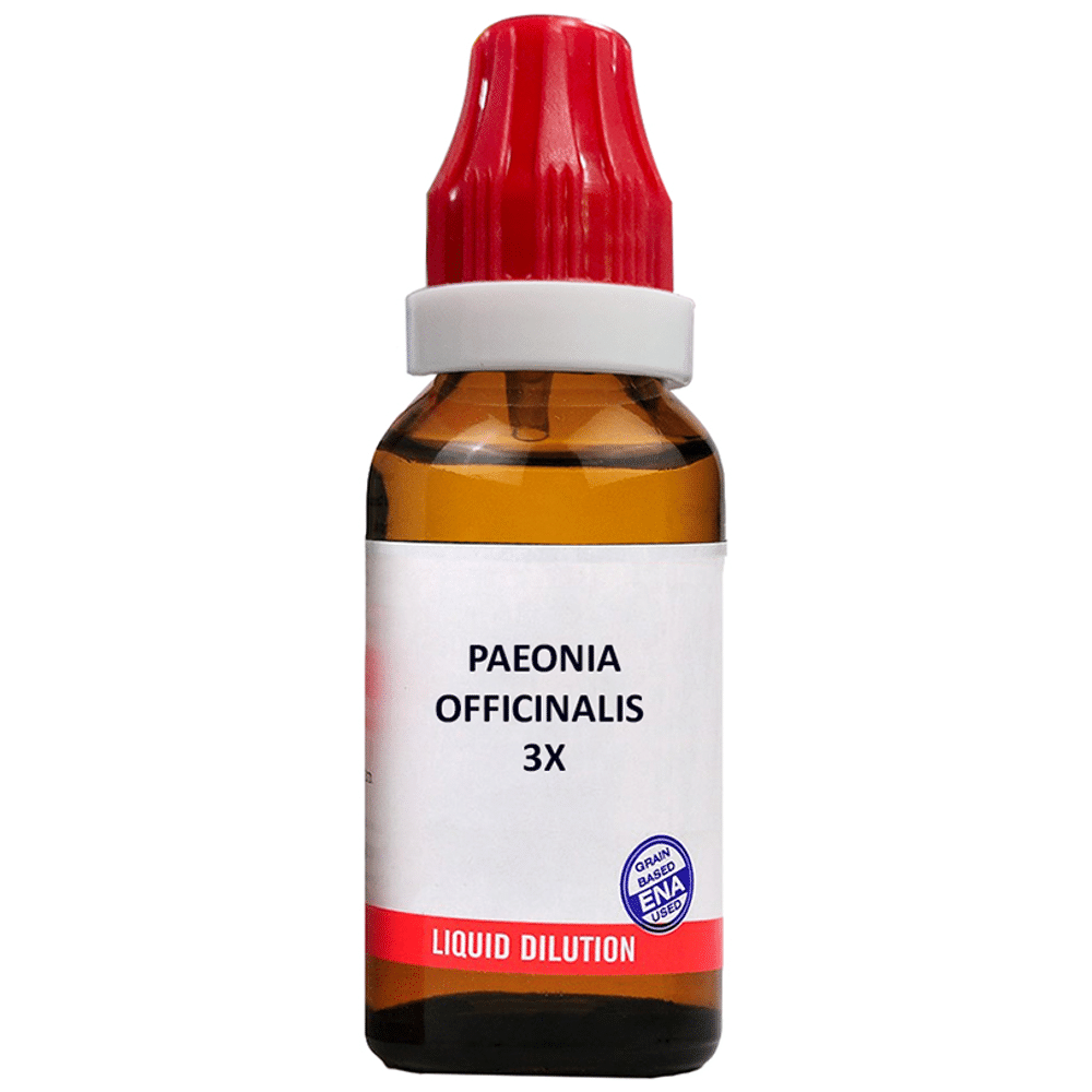 Bjain Paeonia Officinalis Dilution 3X