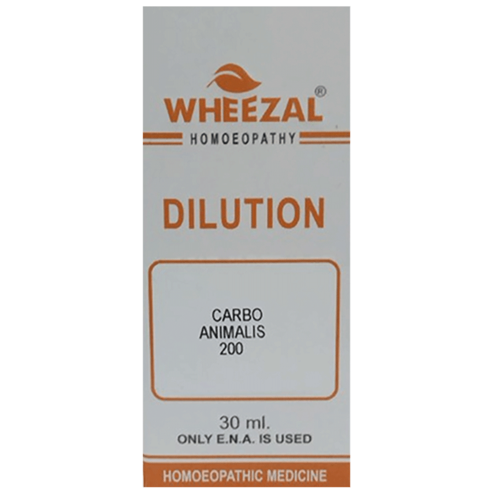 Wheezal Carbo Animalis Dilution 200 Wheezal Carbo Animalis Dilution 200