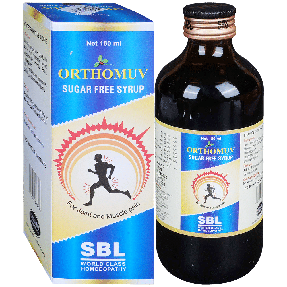 SBL Orthomuv Sugar Free Syrup SBL Orthomuv Sugar Free Syrup