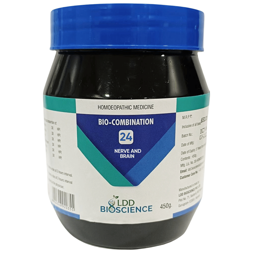 LDD Bioscience Bio-Combination 24 Nerve And Brain Tablet LDD Bioscience Bio-Combination 24 Nerve And Brain Tablet