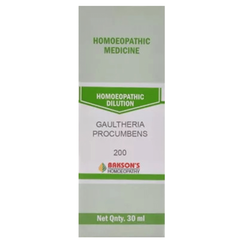 Bakson's Homeopathy Gaultheria Procumbens Dilution 200