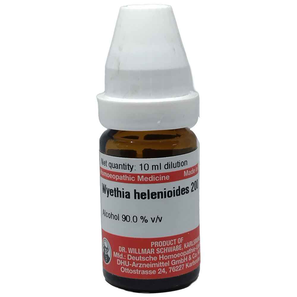 Dr Willmar Schwabe Germany Wyethia Helenioides Dilution 200 Dr Willmar Schwabe Germany Wyethia Helenioides Dilution 200