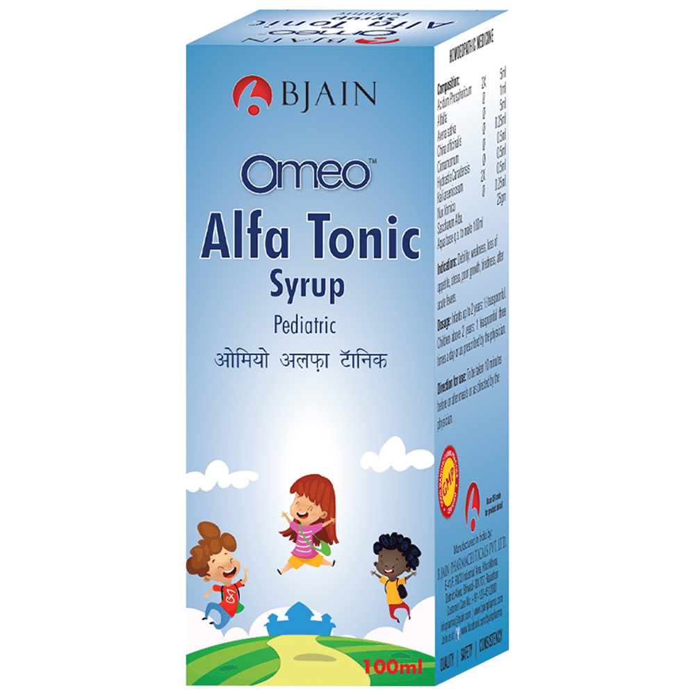 Bjain Omeo Alfa Tonic Syrup Bjain Omeo Alfa Tonic Syrup