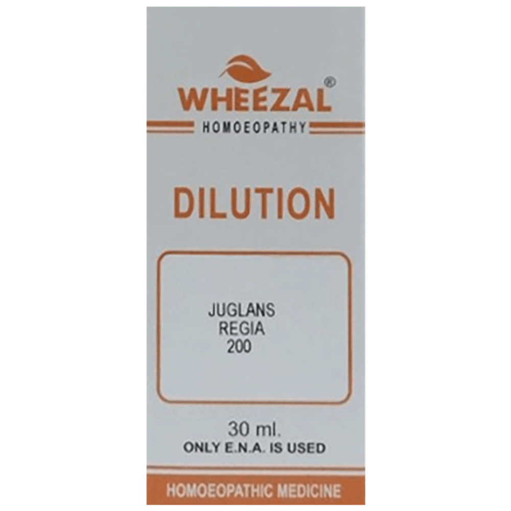 Wheezal Juglans R Dilution 200 Wheezal Juglans R Dilution 200