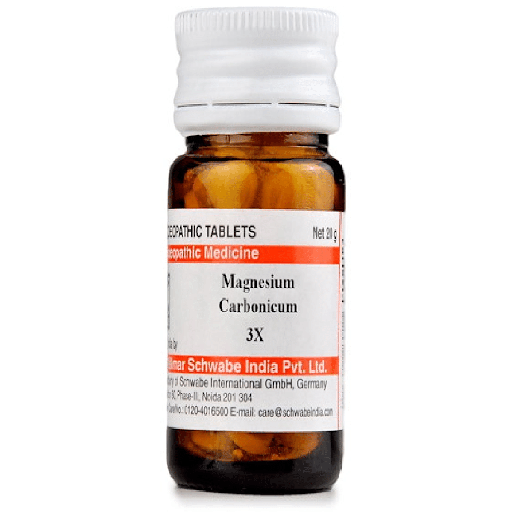 Dr Willmar Schwabe India Magnesium Carbonicum Trituration Tablet 3X Dr Willmar Schwabe India Magnesium Carbonicum Trituration Tablet 3X