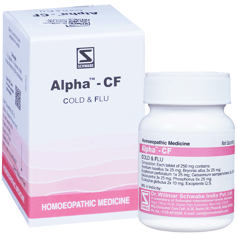 Dr Willmar Schwabe India Alpha - CF Tablet Dr Willmar Schwabe India Alpha - CF Tablet