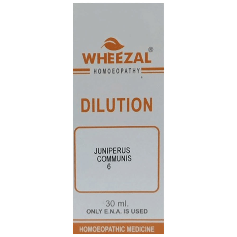 Wheezal Juniperus Communis Dilution 6 Wheezal Juniperus Communis Dilution 6