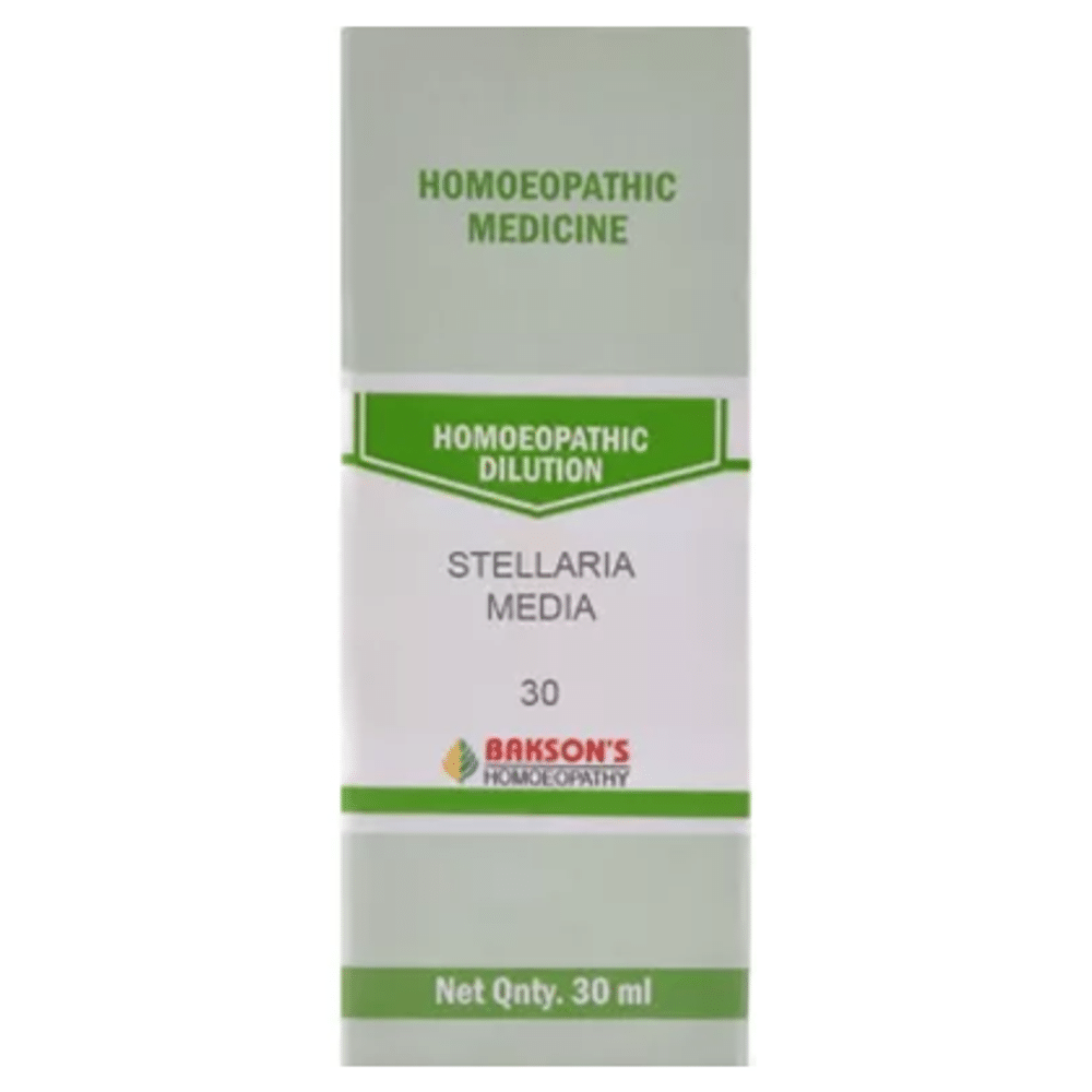 Bakson's Homeopathy Stellaria Media Dilution 30 Bakson's Homeopathy Stellaria Media Dilution 30