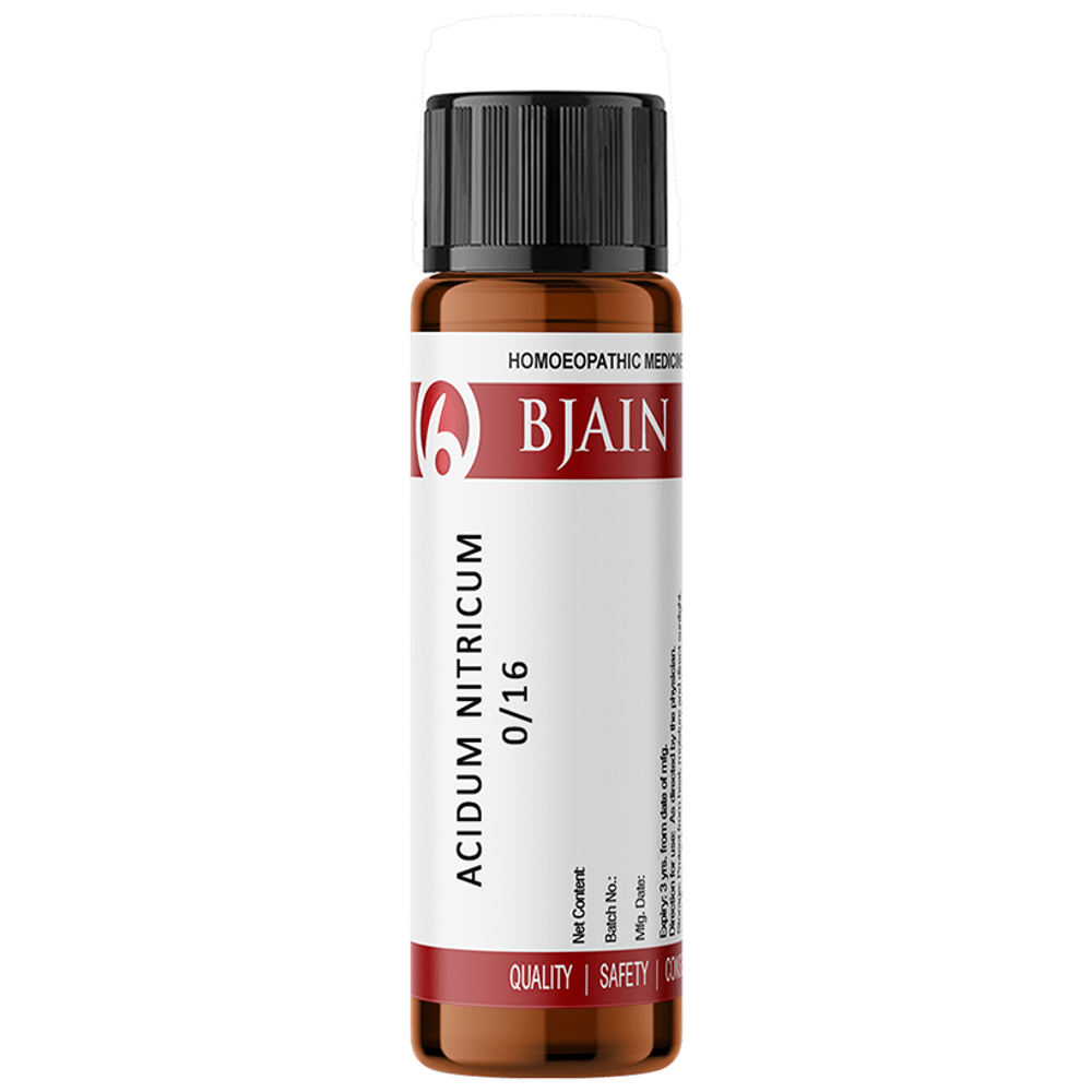 Bjain Acidum Nitricum Globules 0/16 LM Bjain Acidum Nitricum Globules 0/16 LM