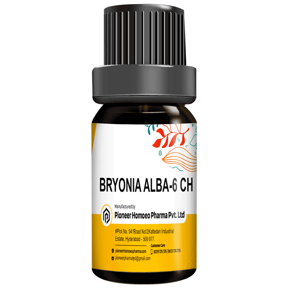 Pioneer Pharma Bryonia Alba Globules Pellets Multidose Pills 6 CH Pioneer Pharma Bryonia Alba Globules Pellets Multidose Pills 6 CH