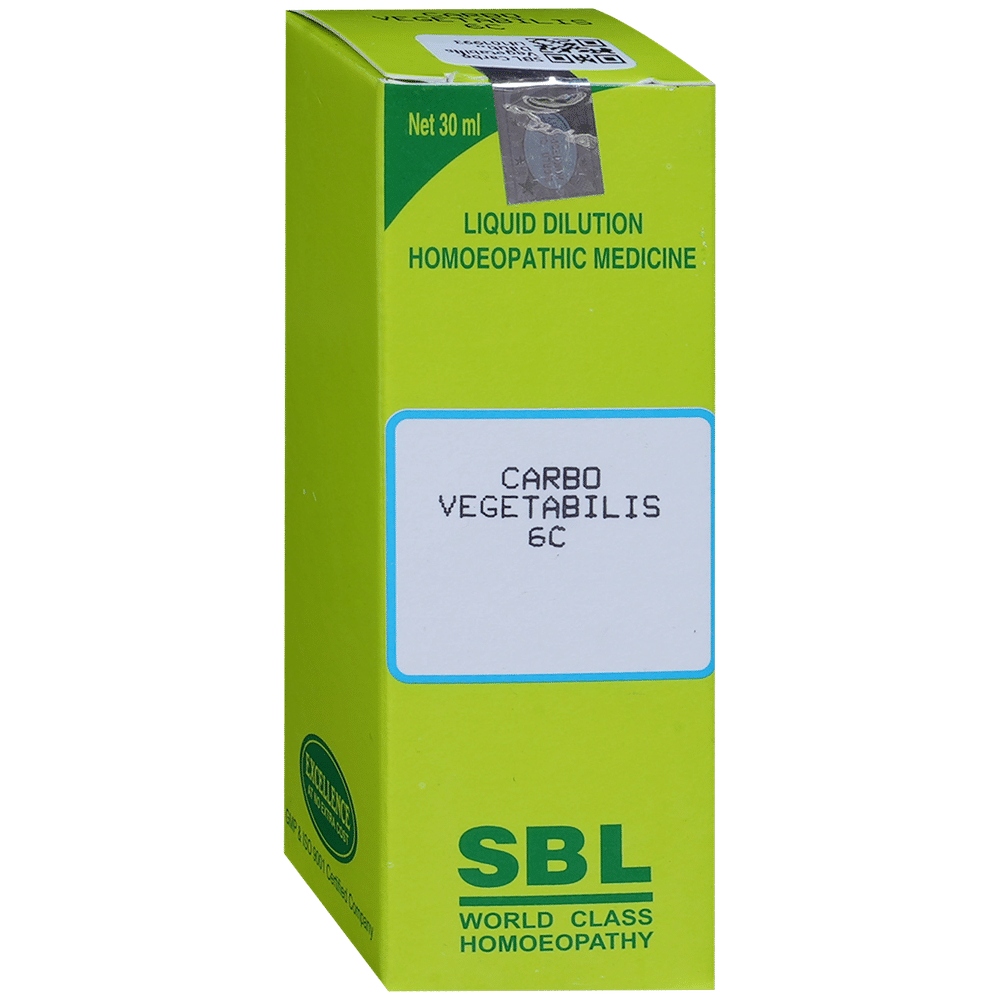 SBL Carbo Vegetabilis Dilution 6 CH SBL Carbo Vegetabilis Dilution 6 CH