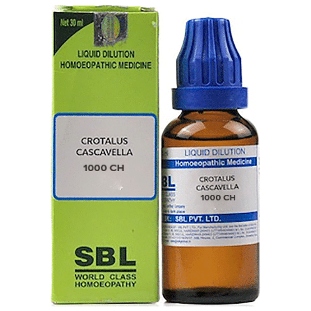 SBL Crotalus Cascavella Dilution 1000 CH