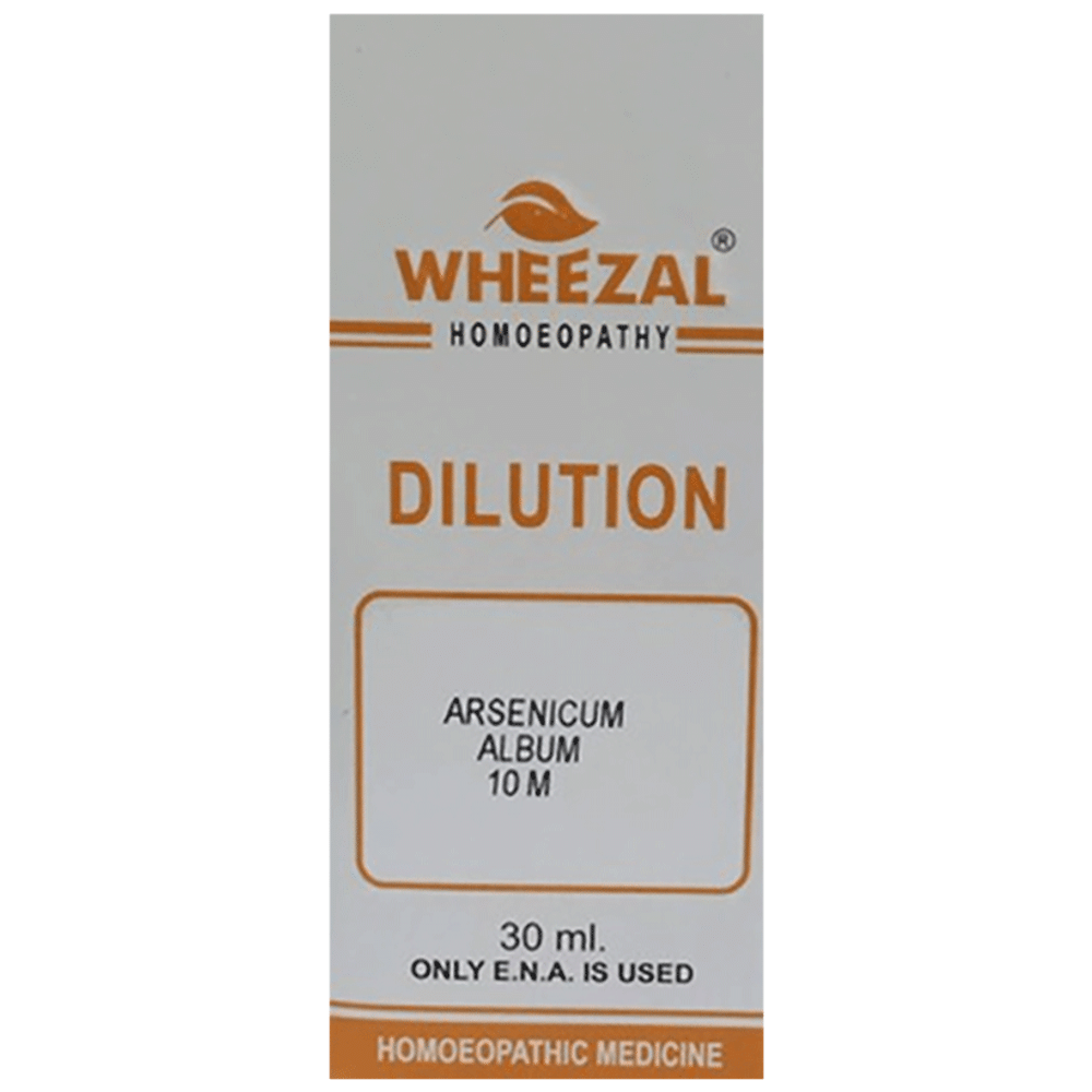 Wheezal Arsenicum Album Dilution 10M Wheezal Arsenicum Album Dilution 10M