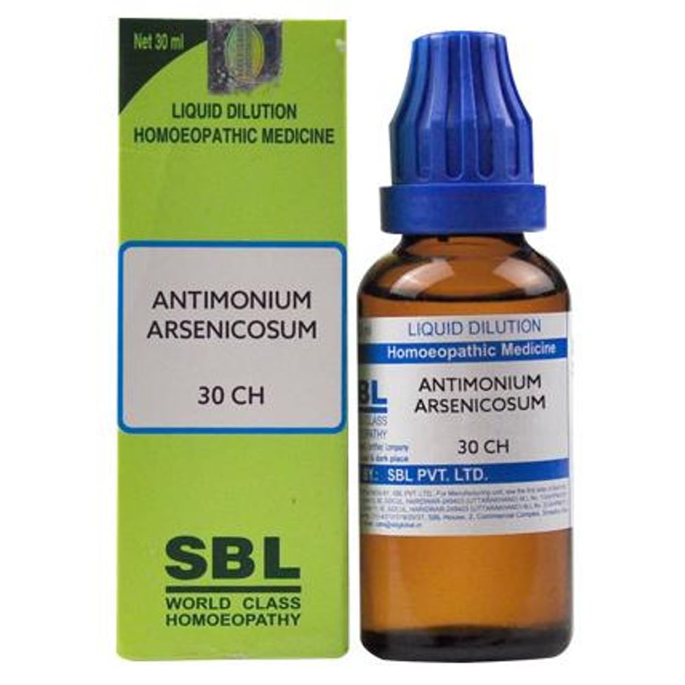 SBL Antimonium Arsenicosum Dilution 30 CH SBL Antimonium Arsenicosum Dilution 30 CH