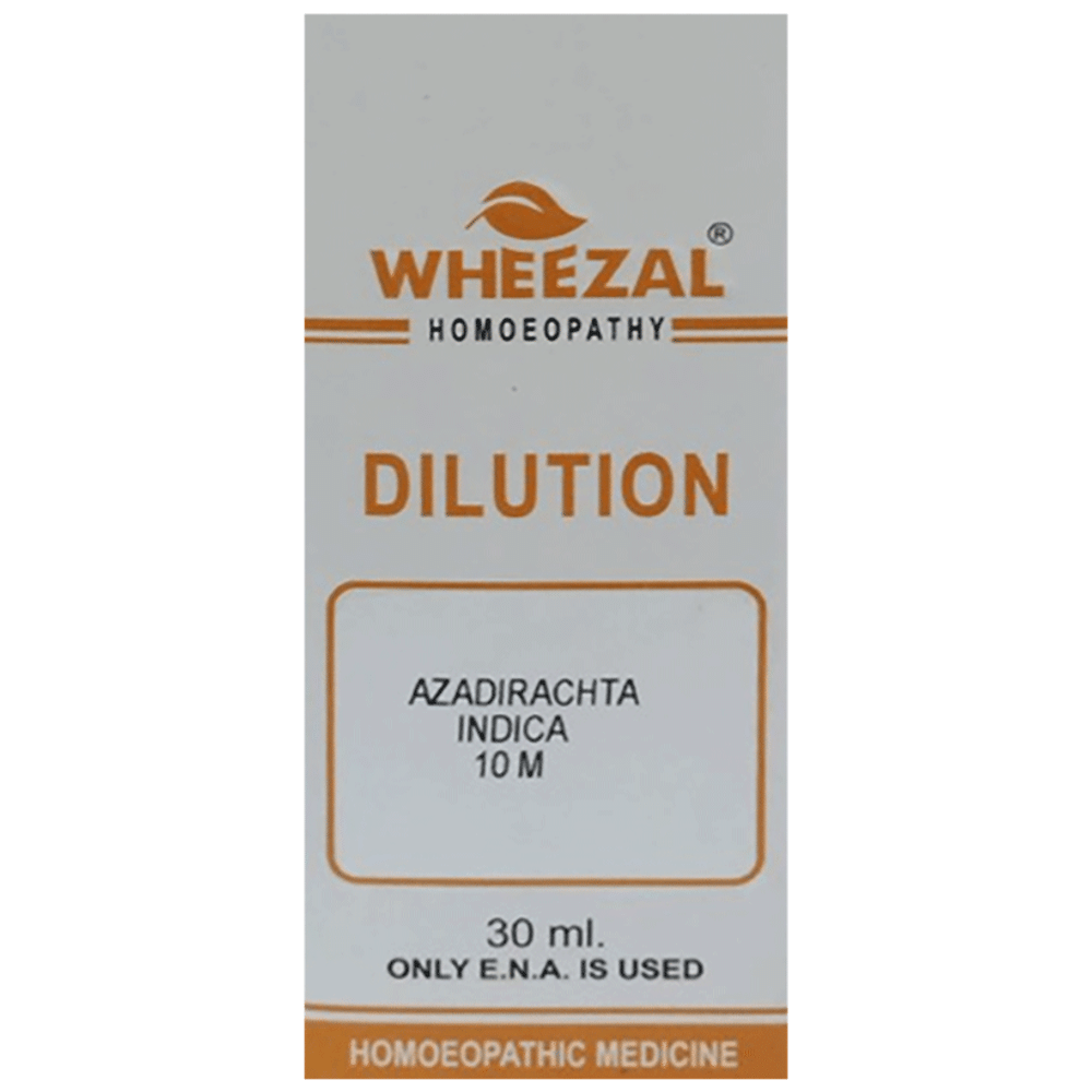 Wheezal Azadirachta Indica Dilution 10M Wheezal Azadirachta Indica Dilution 10M