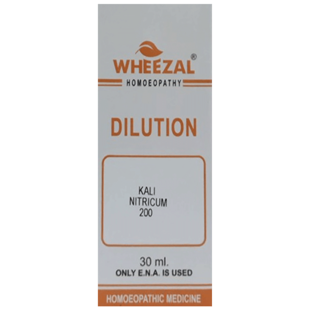 Wheezal Kali Nitricum Dilution 200 Wheezal Kali Nitricum Dilution 200