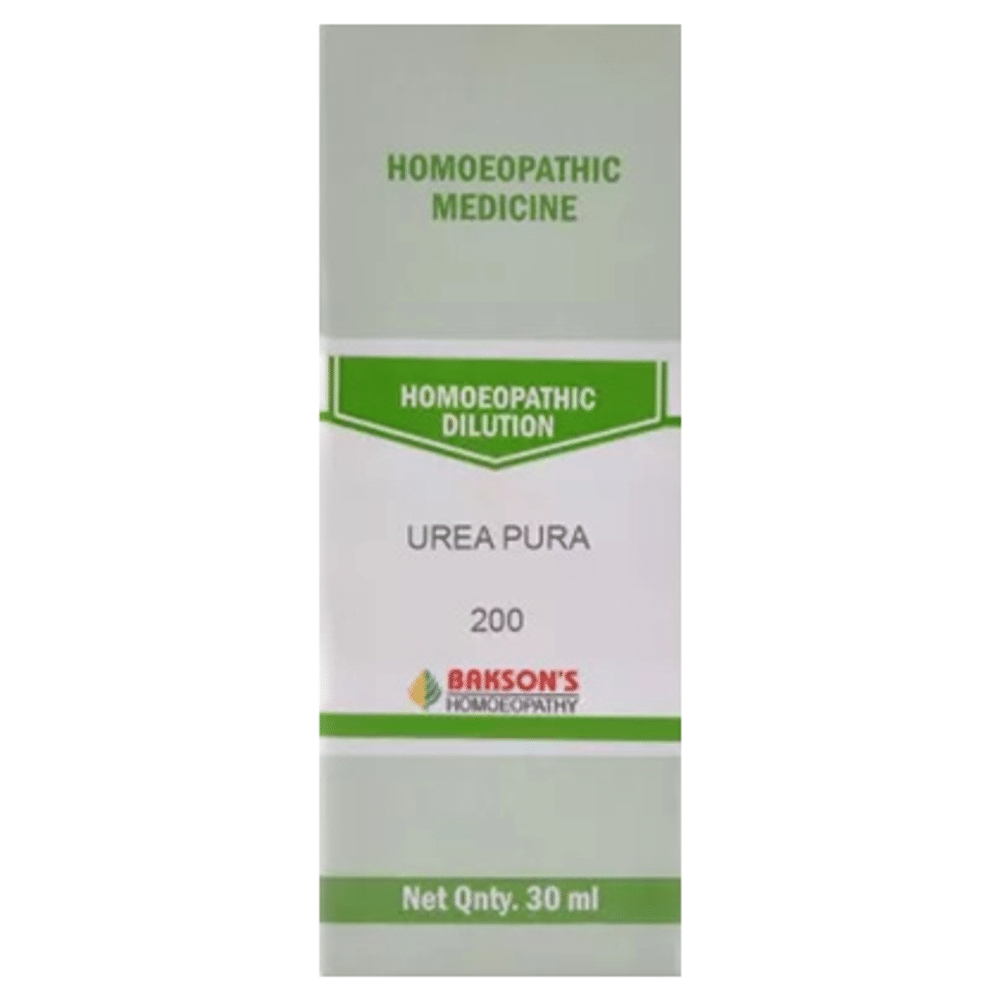 Bakson's Homeopathy Urea Pura Dilution 200 Bakson's Homeopathy Urea Pura Dilution 200