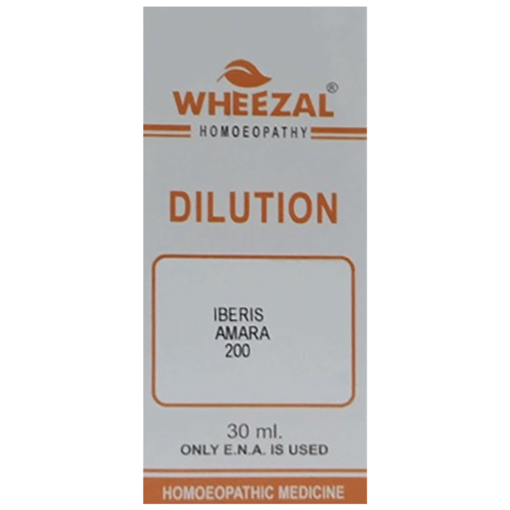 Wheezal Iberis Amara Dilution 200 Wheezal Iberis Amara Dilution 200