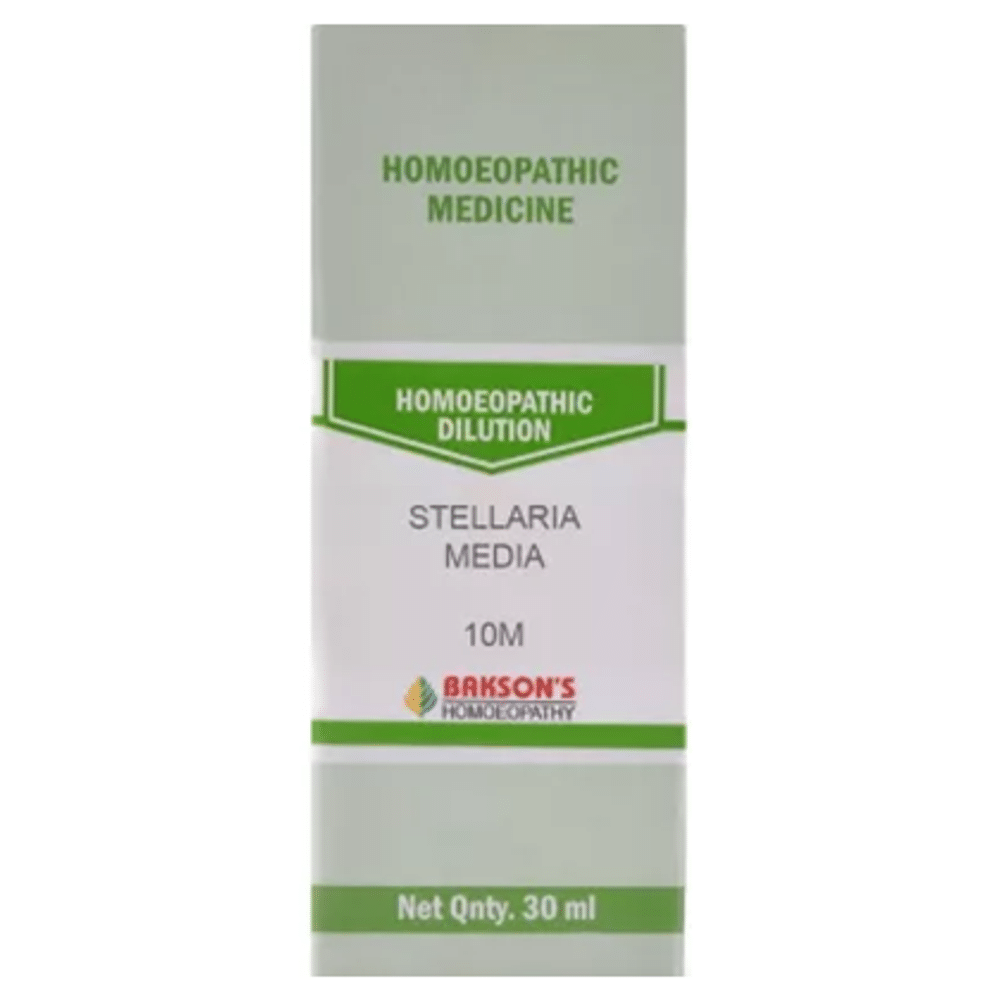 Bakson's Homeopathy Stellaria Media Dilution 10M Bakson's Homeopathy Stellaria Media Dilution 10M