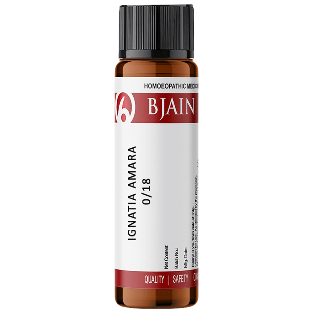 Bjain Ignatia Amara Globules 0/18 LM Bjain Ignatia Amara Globules 0/18 LM