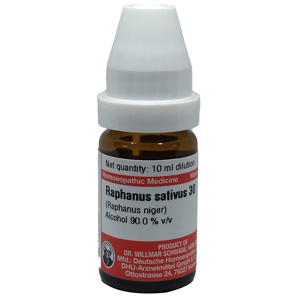 Dr Willmar Schwabe Germany Raphanus Sativus (Raphanus Niger) Dilution 30 Dr Willmar Schwabe Germany Raphanus Sativus (Raphanus Niger) Dilution 30