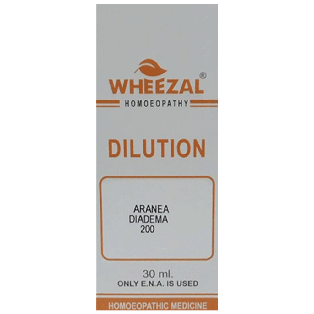 Wheezal Araeda Diadema Dilution 200 Wheezal Araeda Diadema Dilution 200