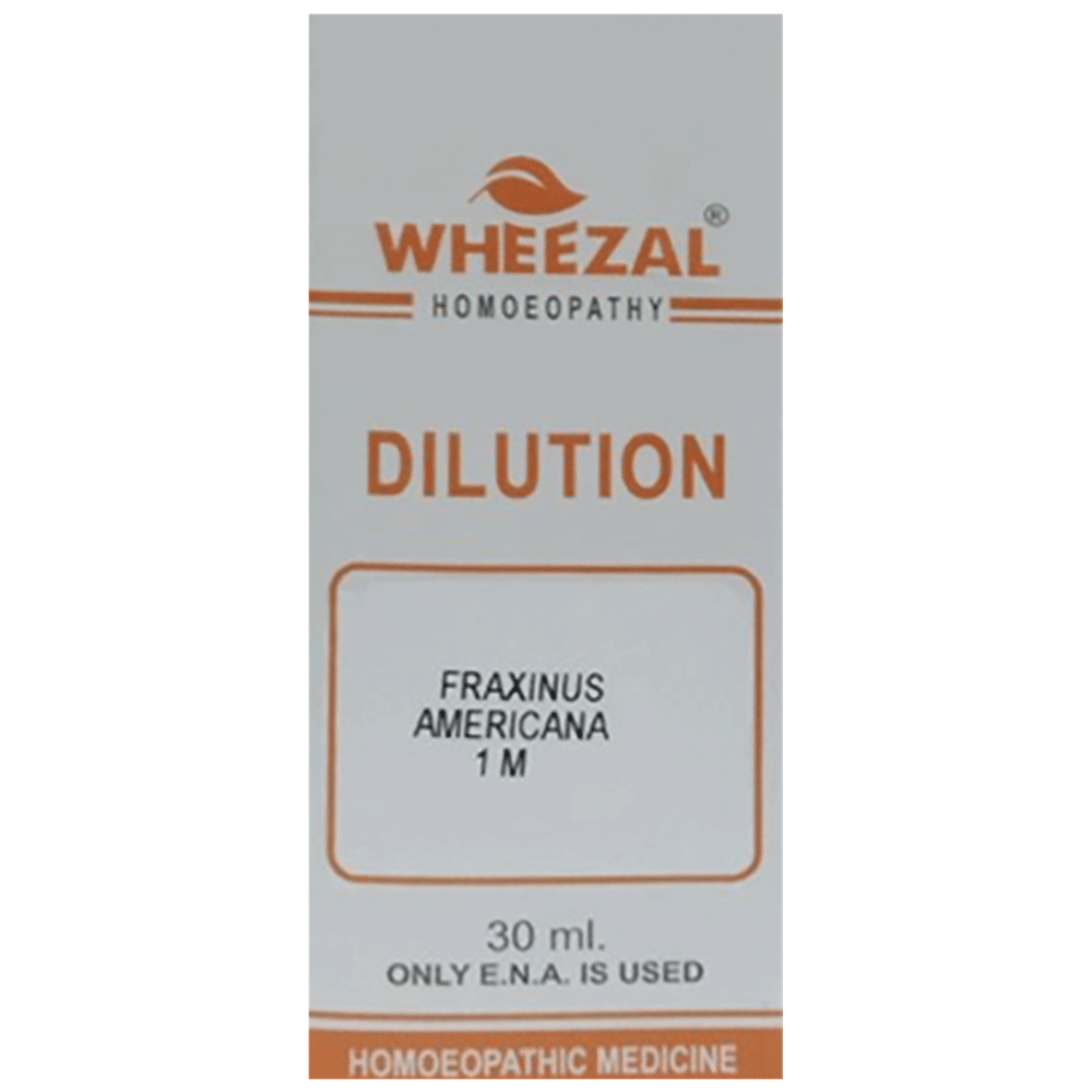Wheezal Fraxinus Americana Dilution 1M Wheezal Fraxinus Americana Dilution 1M
