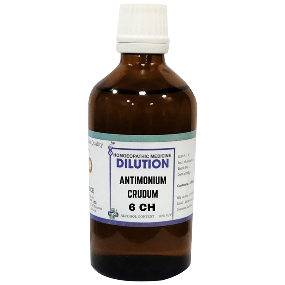 LDD Bioscience Antimonium Crudum Dilution 6 CH