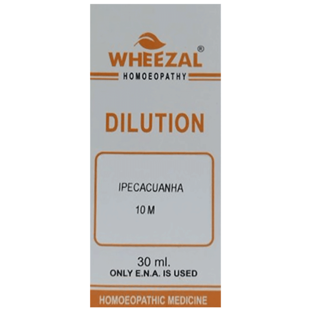 Wheezal Ipecacuanha Dilution 10M Wheezal Ipecacuanha Dilution 10M