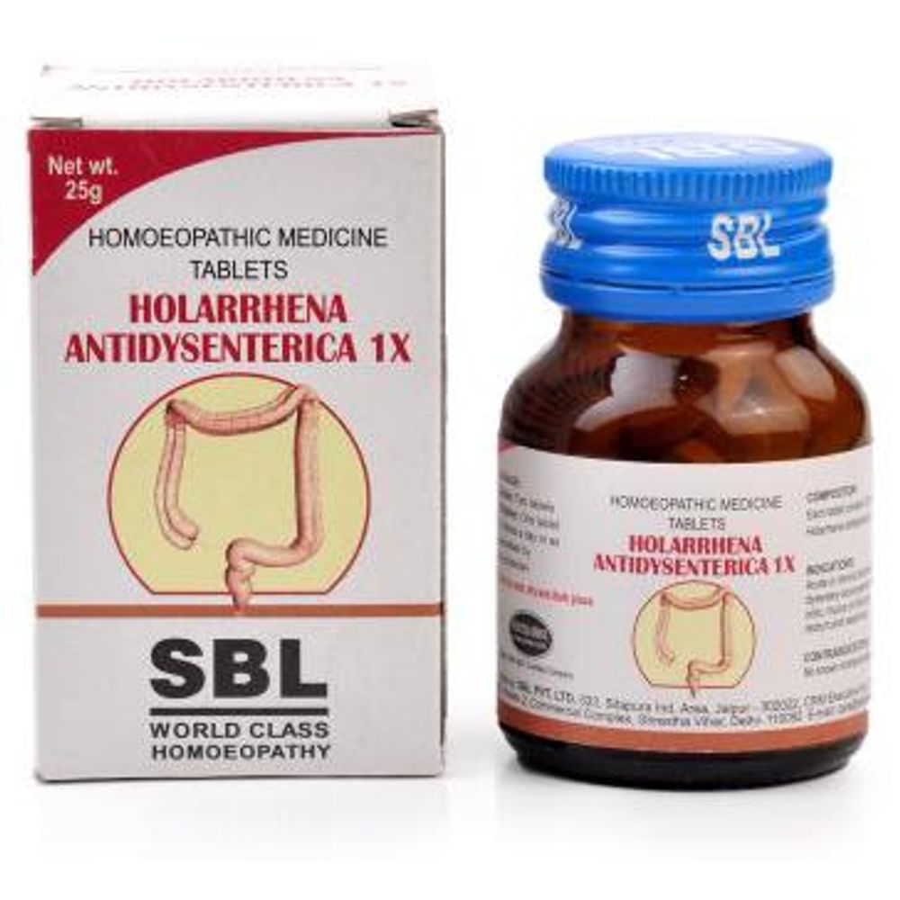 SBL Holarrhena Antidysenterica Tablet 1X SBL Holarrhena Antidysenterica Tablet 1X