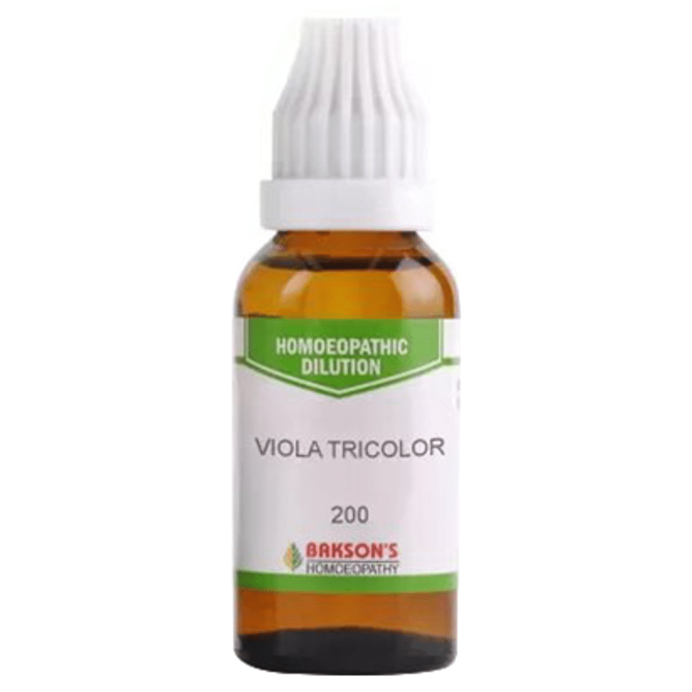 Bakson's Homeopathy Viola Tricolor Dilution 200 Bakson's Homeopathy Viola Tricolor Dilution 200