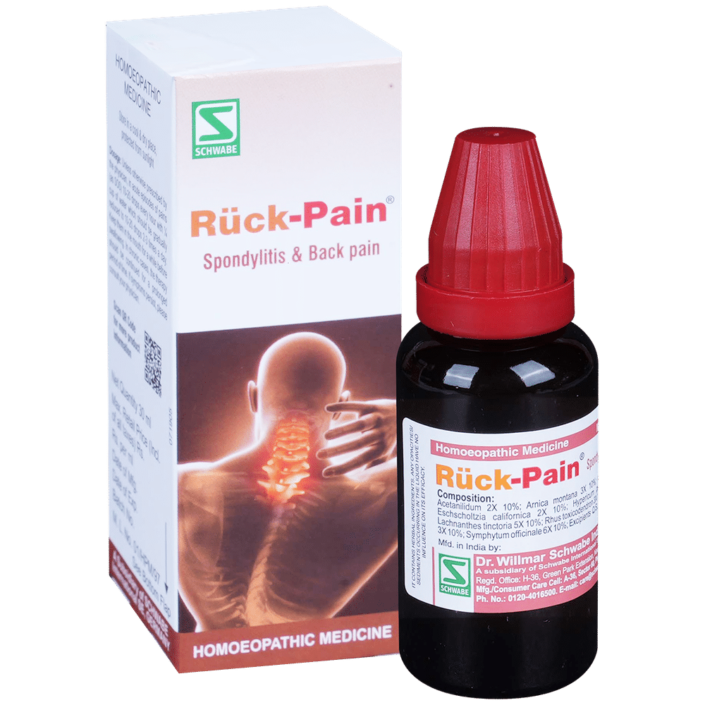 Dr Willmar Schwabe India Ruck-Pain Dr Willmar Schwabe India Ruck-Pain