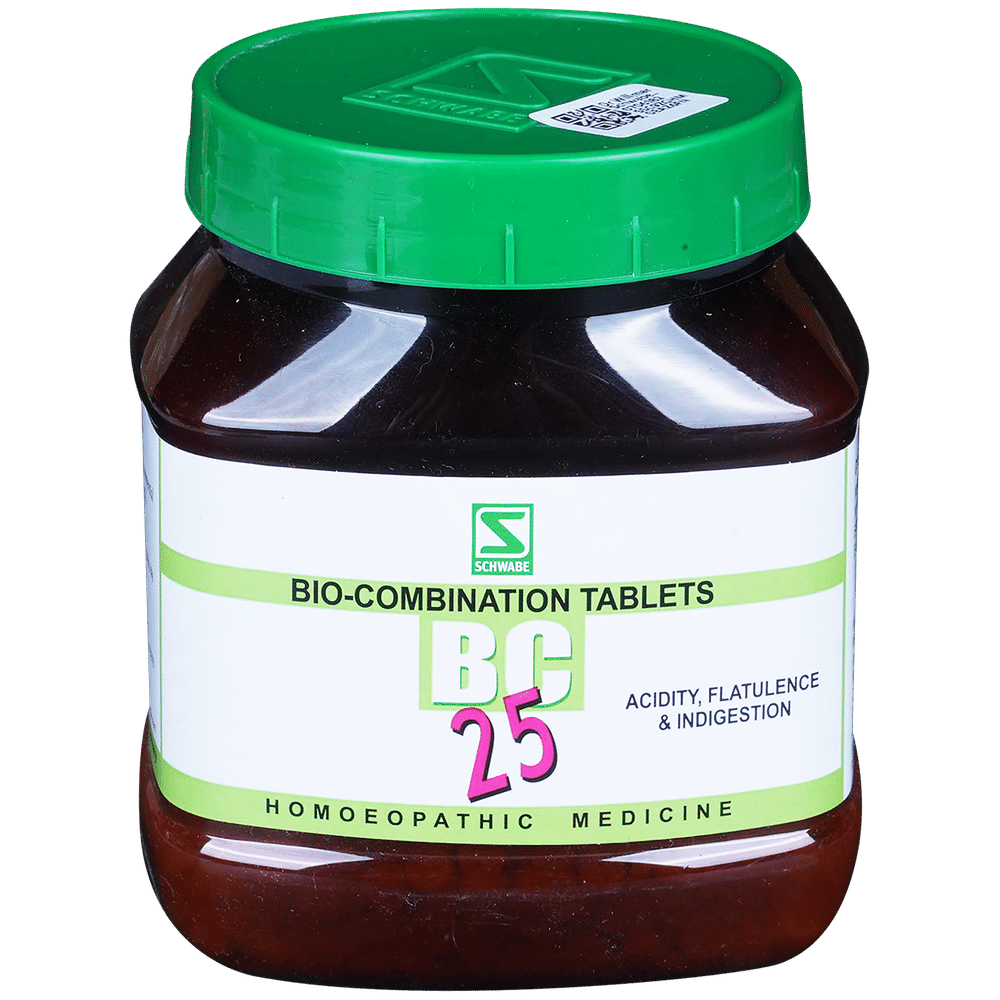 Dr Willmar Schwabe India Bio-Combination 25 (BC 25) Tablet