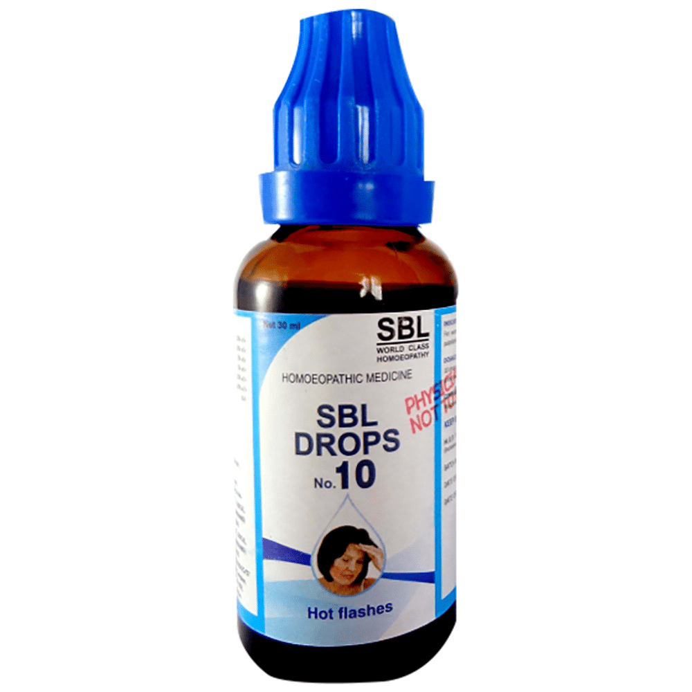 SBL Drops No. 10 (For Hot Flashes) SBL Drops No. 10 (For Hot Flashes)